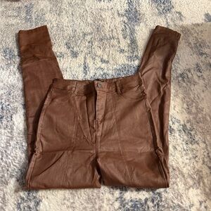 Shinestar Brown Skinny Pants